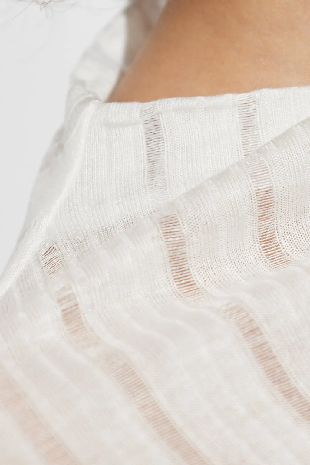 Ribbed Long Sleeve Top