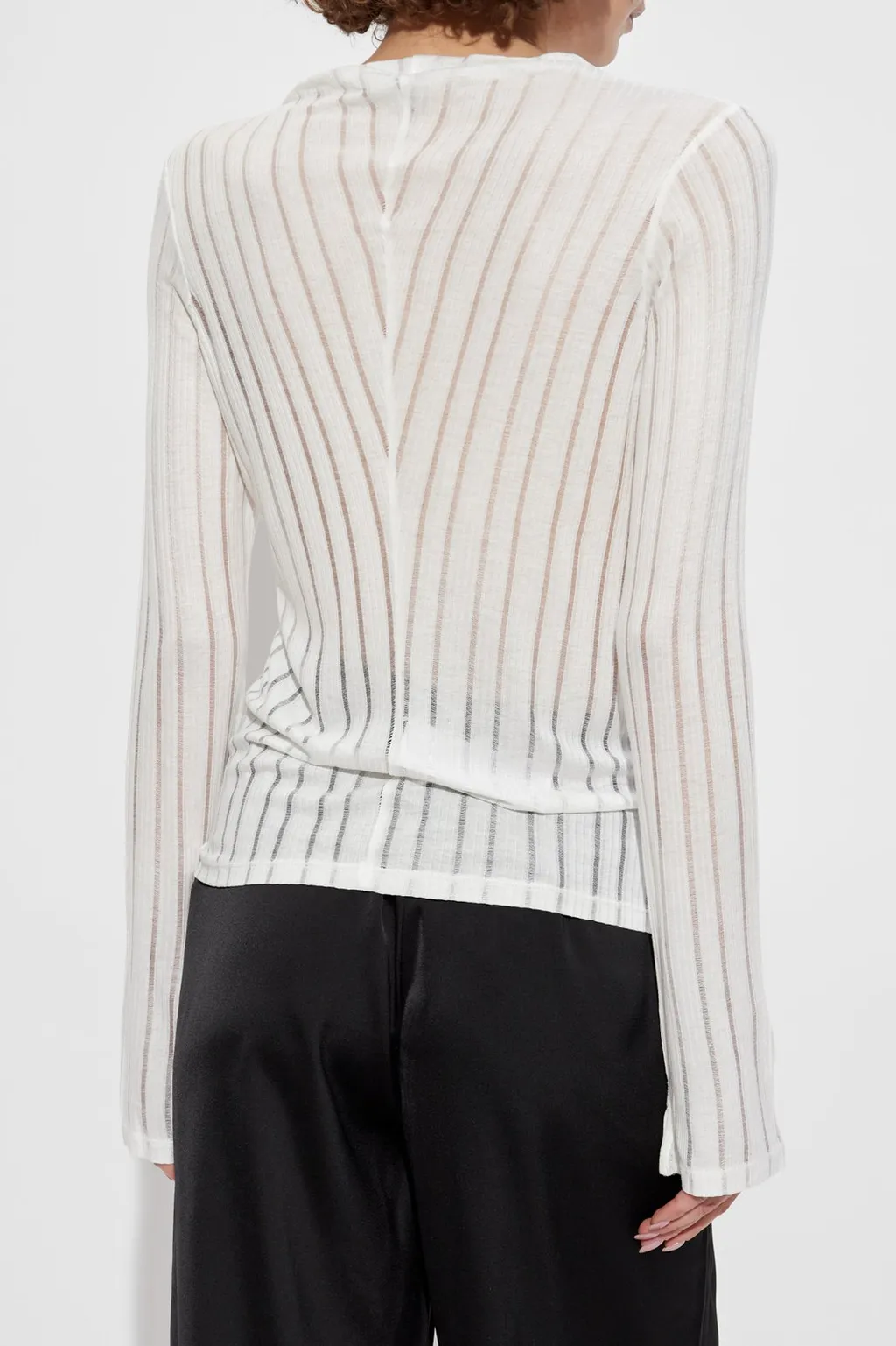 Ribbed Long Sleeve Top