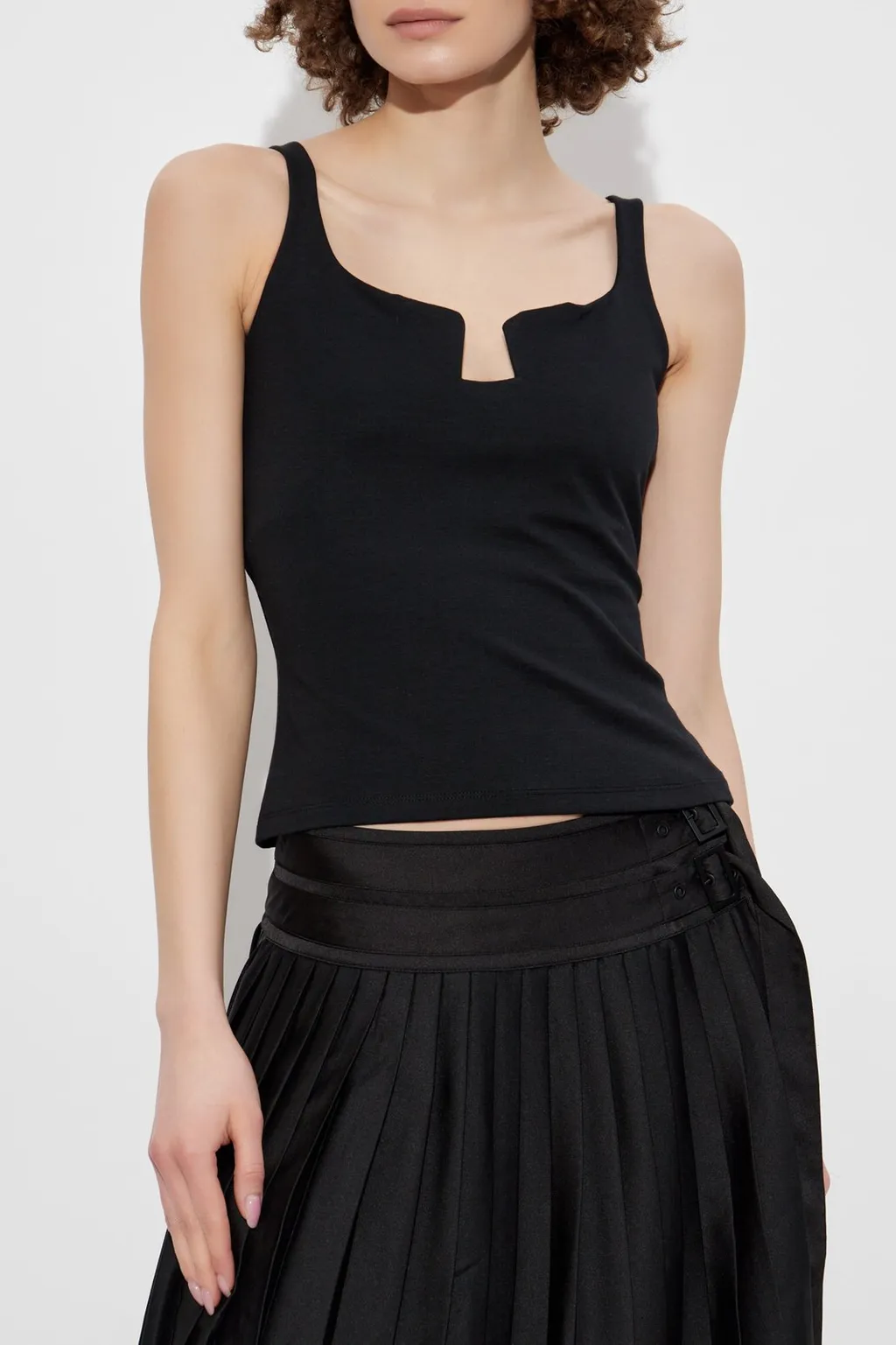 Sleek Fitted Knit Top