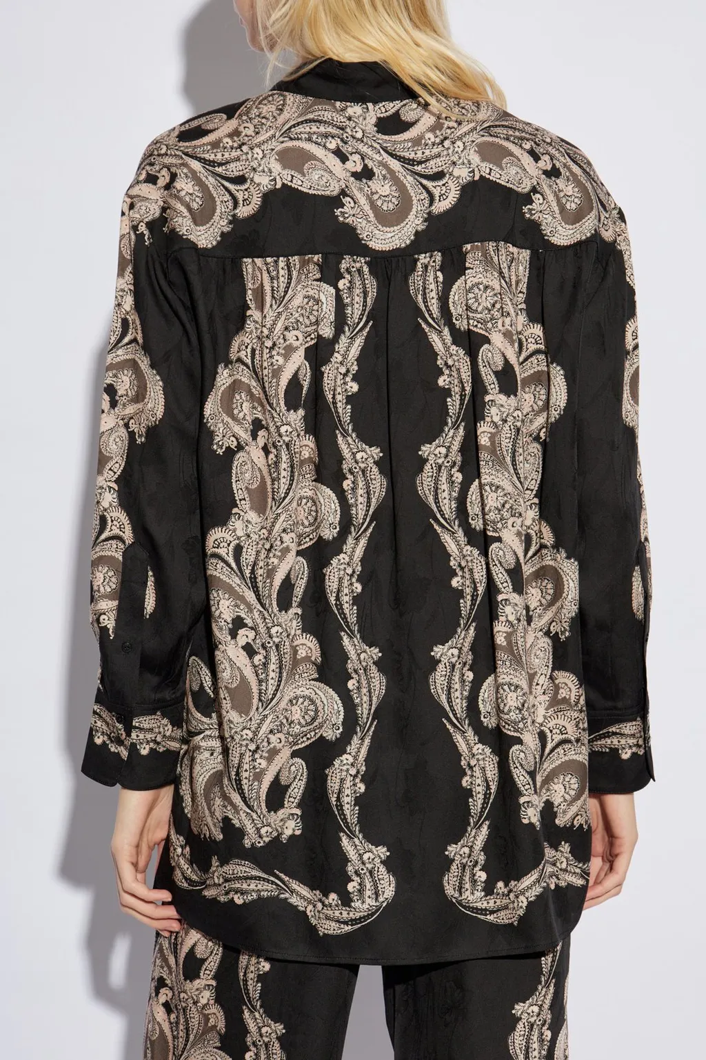 Paisley Print Relaxed Top