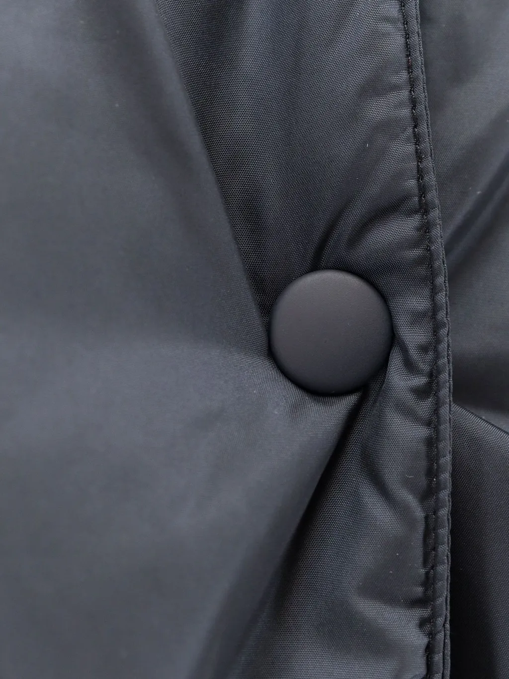 Long Sleeved Press-Stud Hooded Jacket
