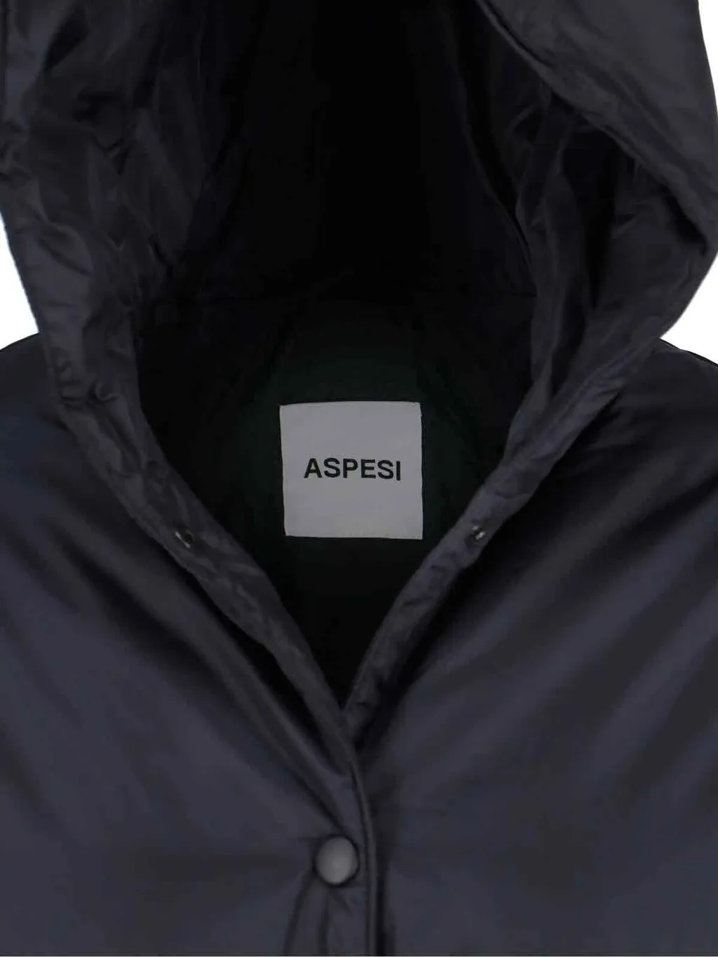 Long Sleeved Press-Stud Hooded Jacket