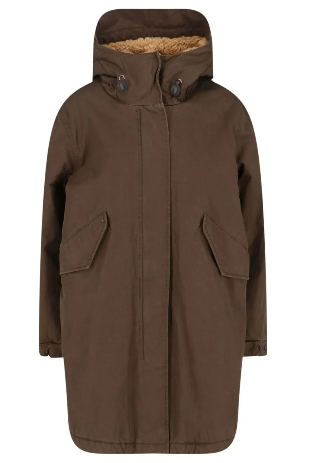 Long Sleeved Hooded Parka