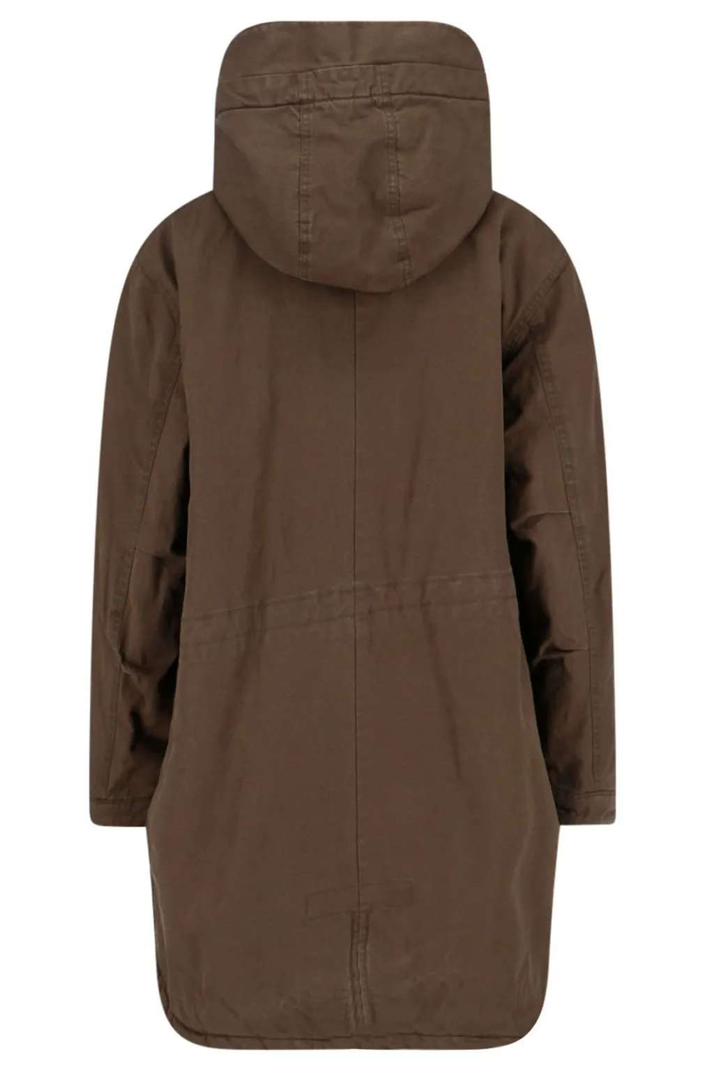 Long Sleeved Hooded Parka
