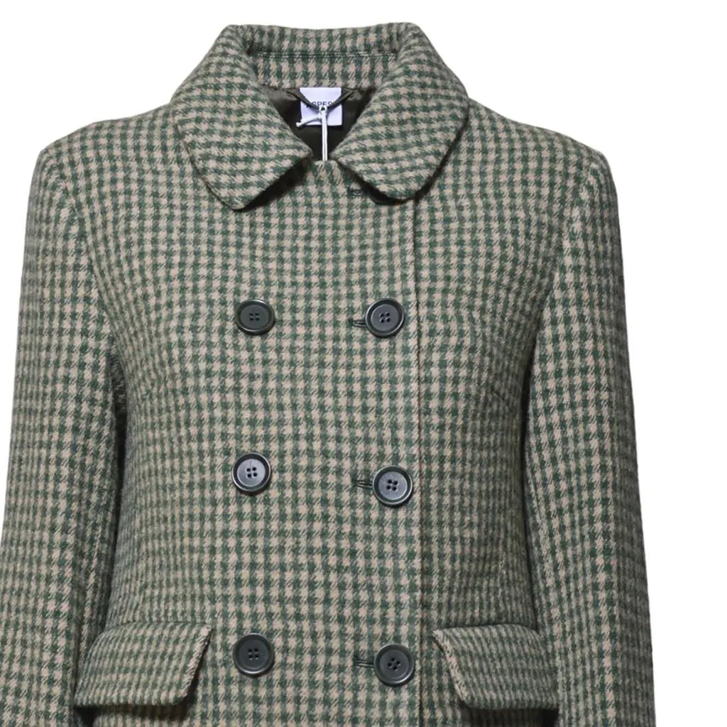 Shetland Double-Breasted Coat