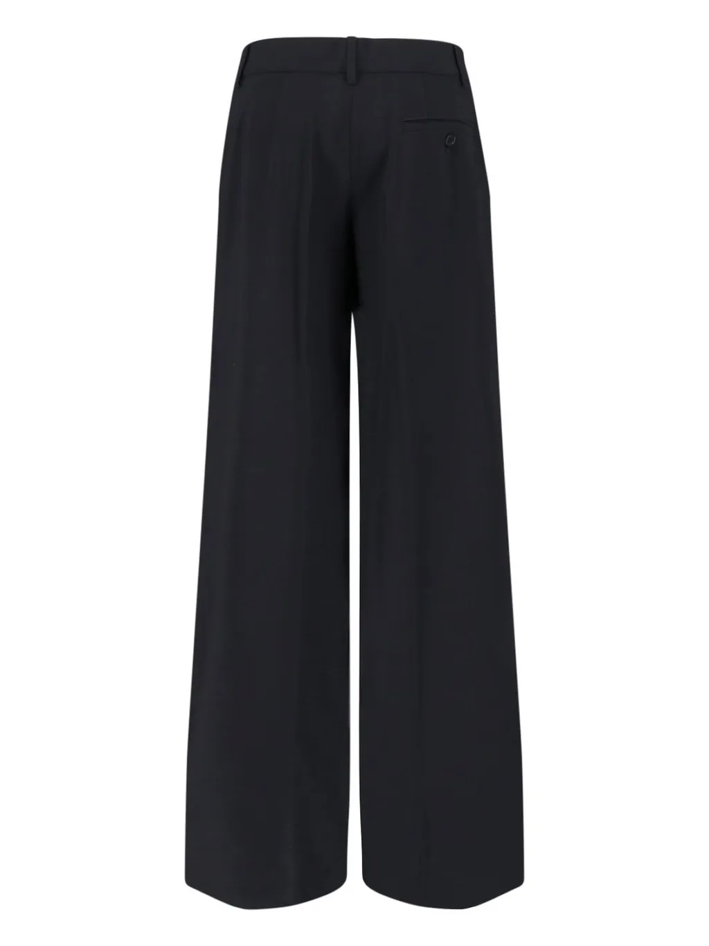 Double-Breasted Straight Hem Suit