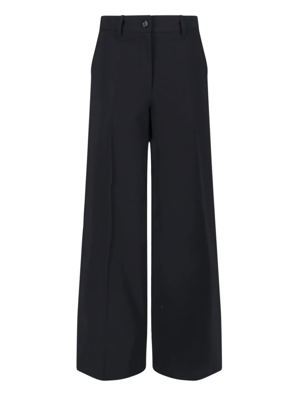 Double-Breasted Straight Hem Suit