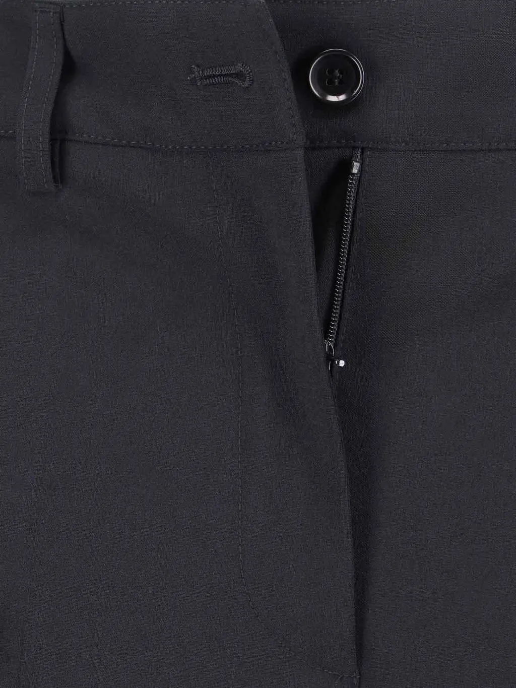 Double-Breasted Straight Hem Suit