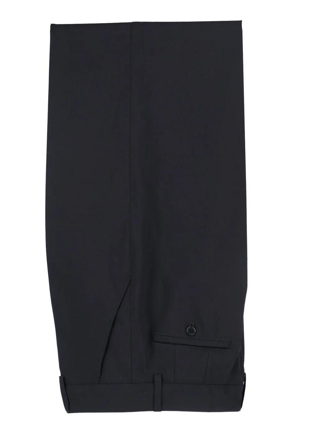 Double-Breasted Straight Hem Suit