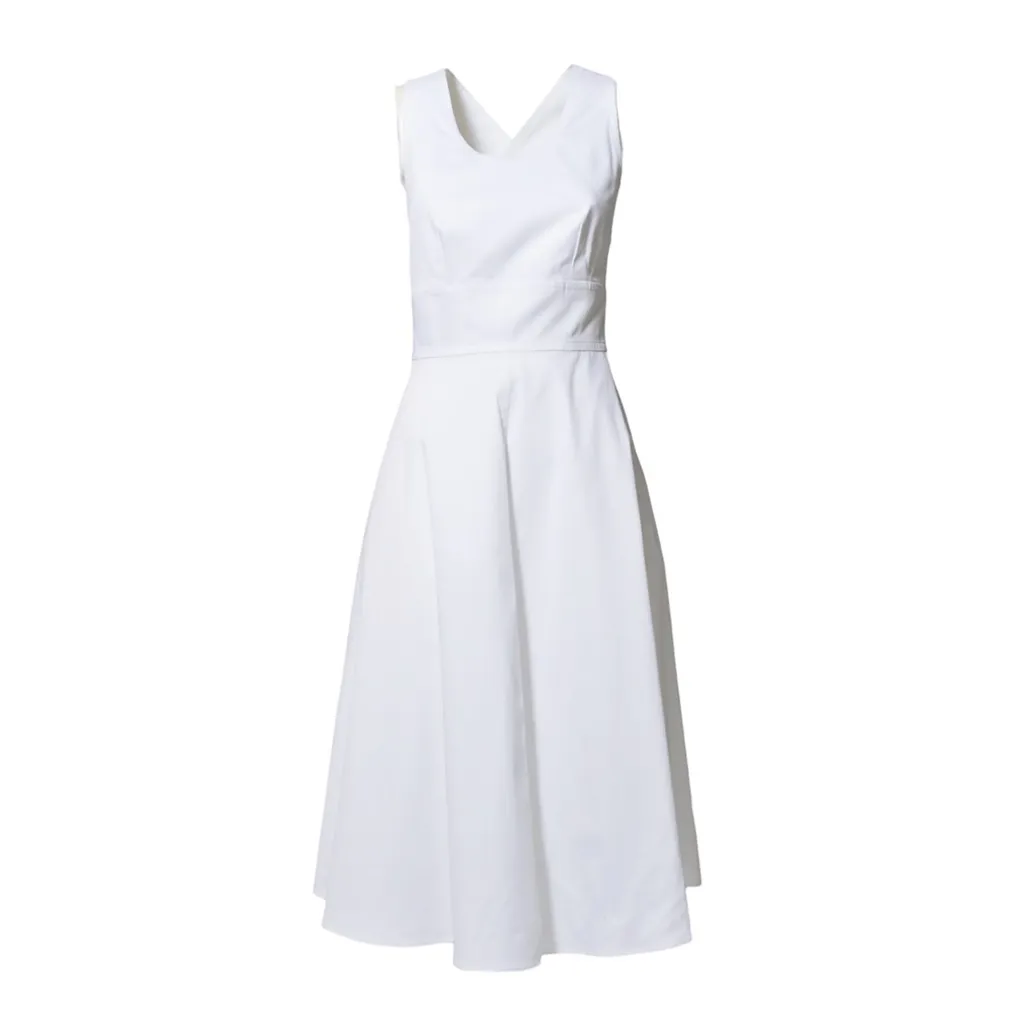 V-Neck Sleeveless Dress