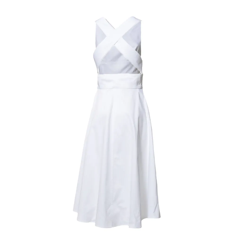 V-Neck Sleeveless Dress