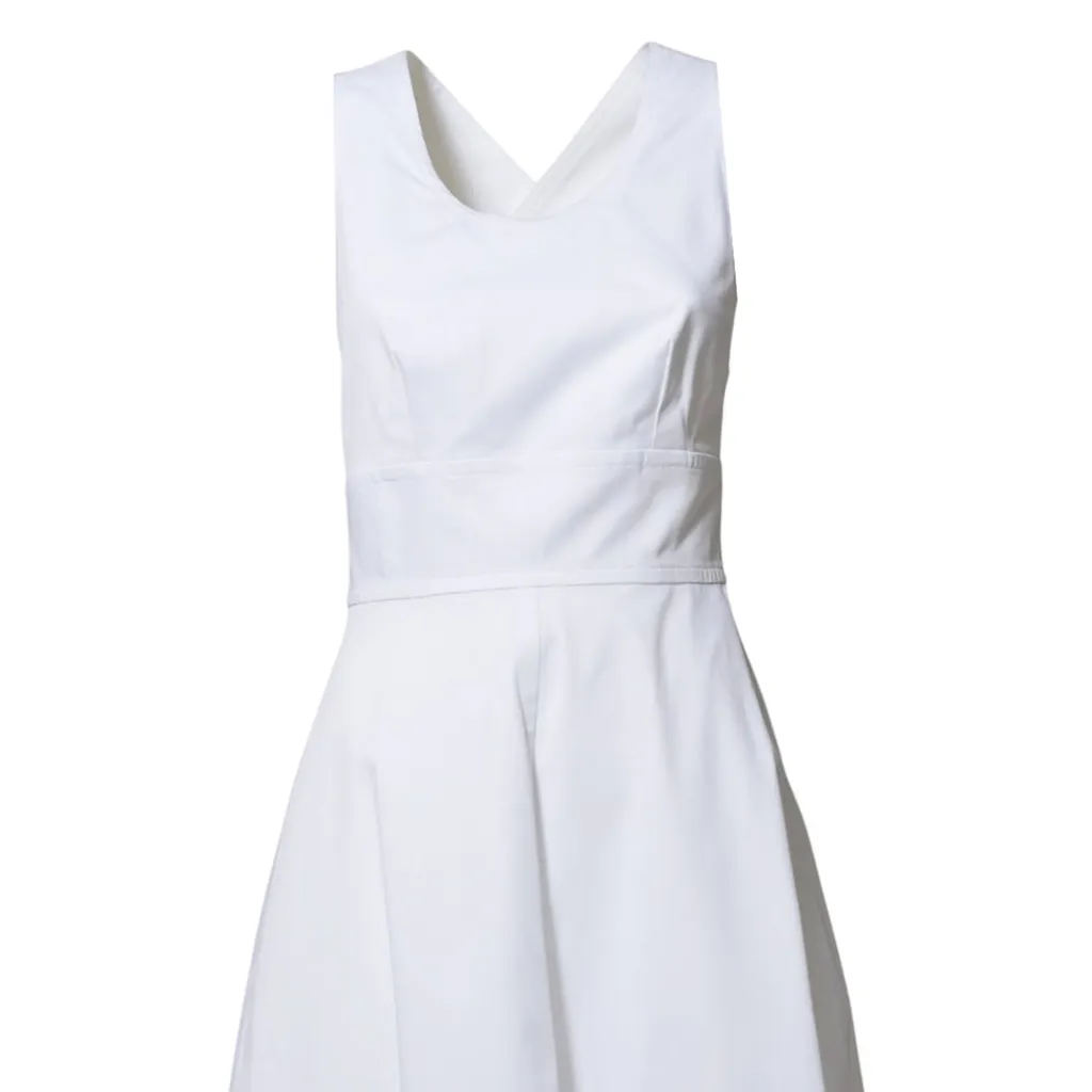 V-Neck Sleeveless Dress