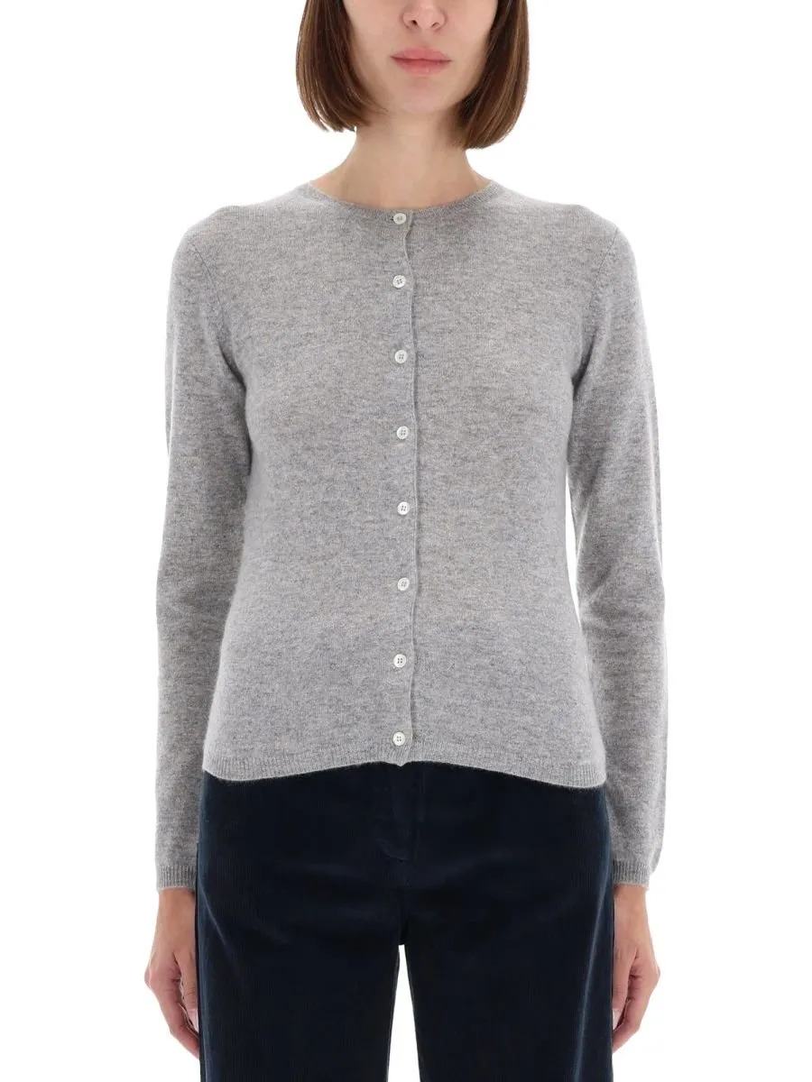 Long Sleeve Crewneck Cardigan