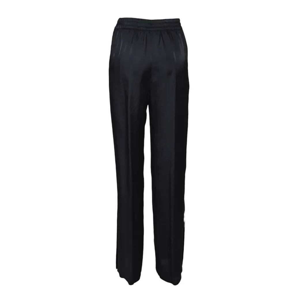 Elasticated Waistband Satin Trousers