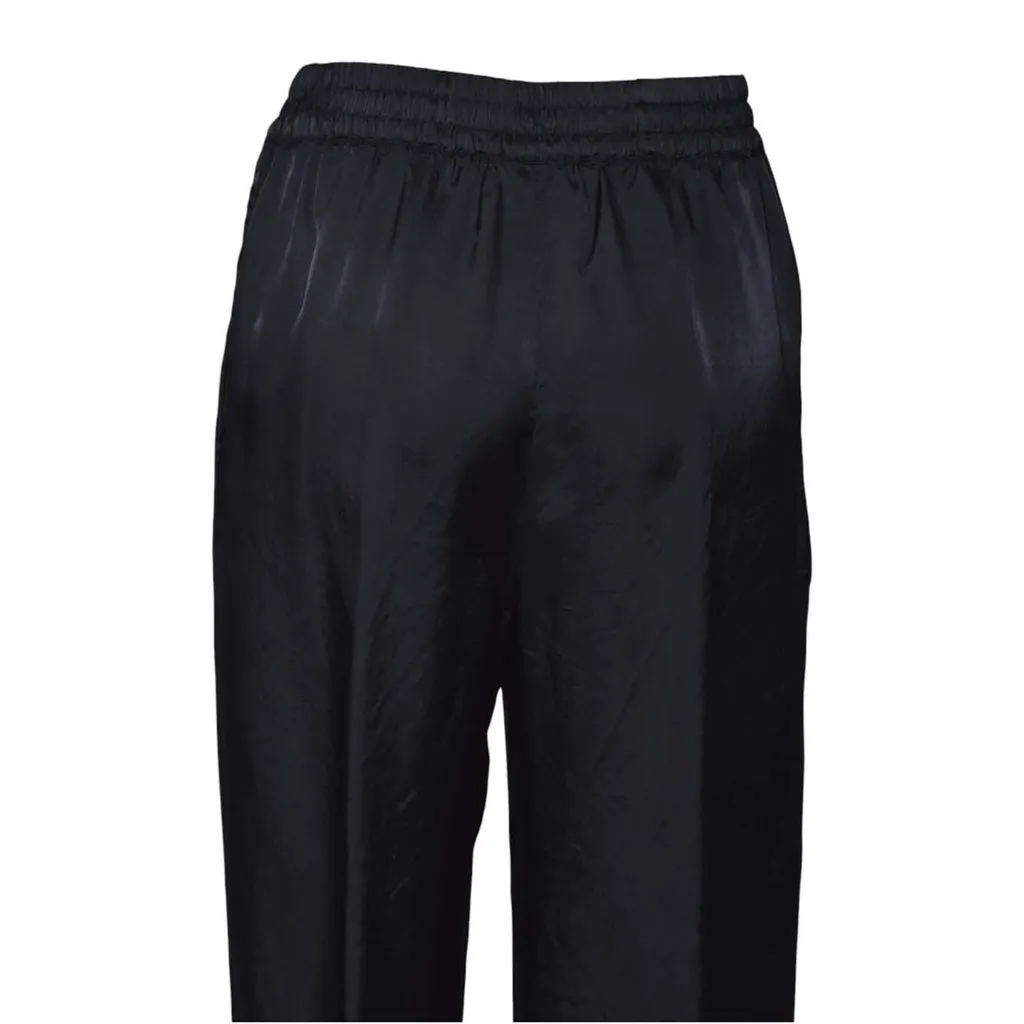 Elasticated Waistband Satin Trousers