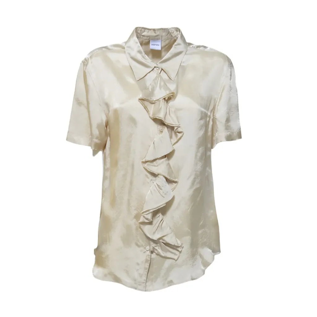Ruffle Front Blouse