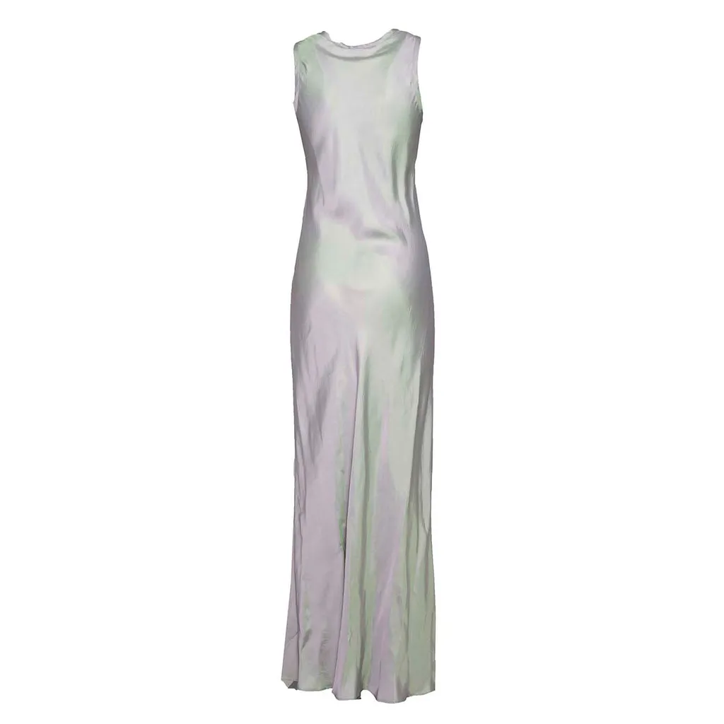 Crewneck Sleeveless Maxi Dress