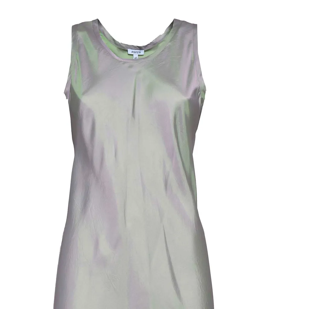 Crewneck Sleeveless Maxi Dress