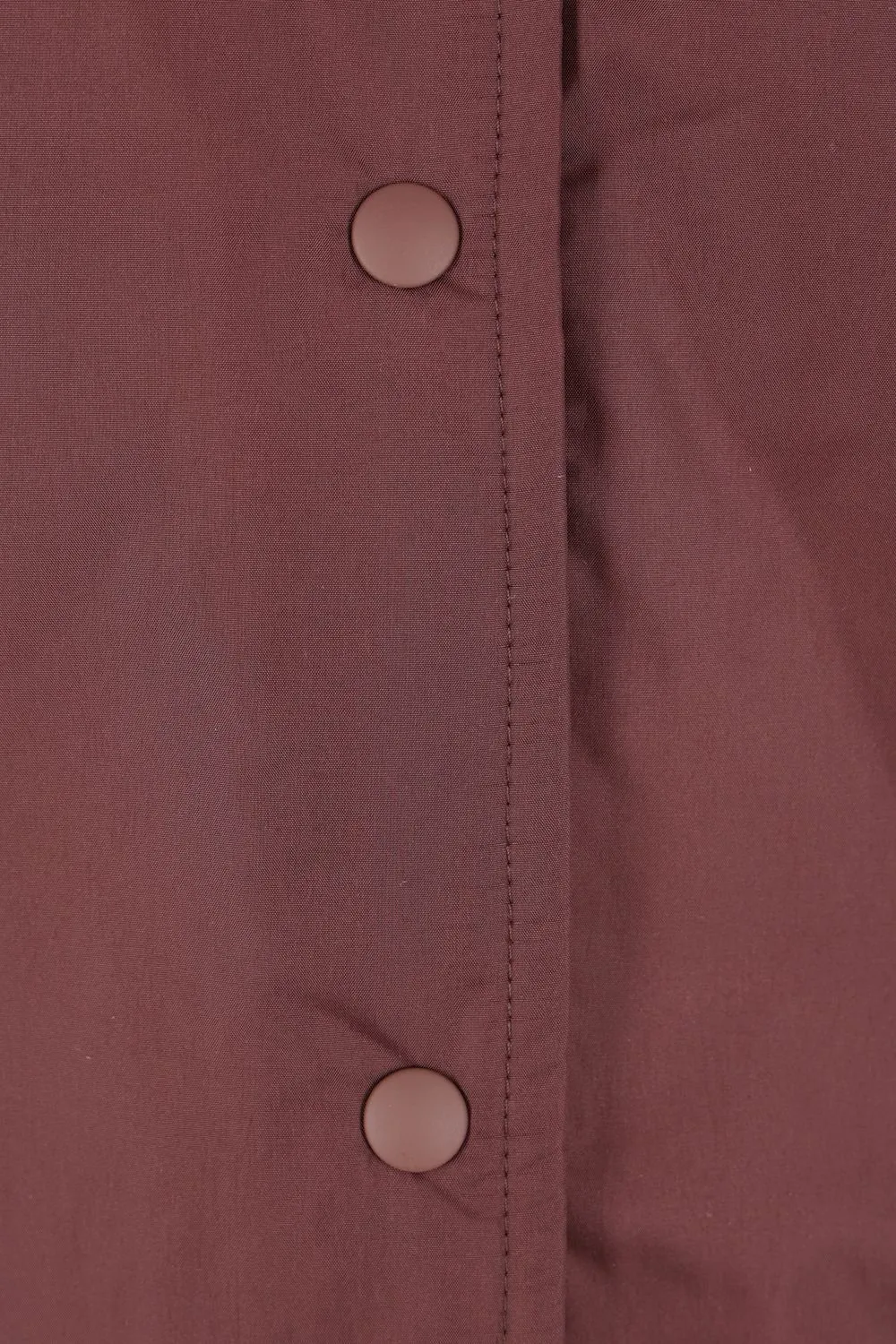 Buttoned Padded Shirt Jacket