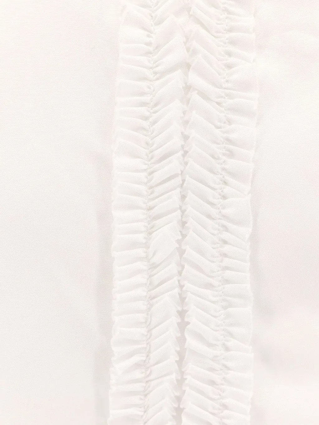 Ruched Long-Sleeved Shirt