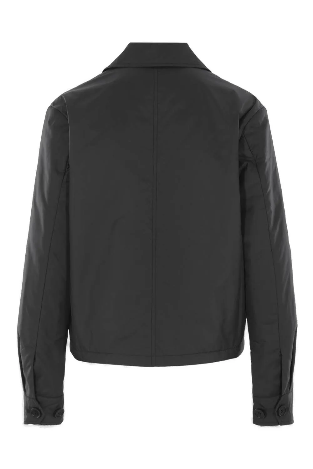 Patch-Pocket Button-Up Jacket