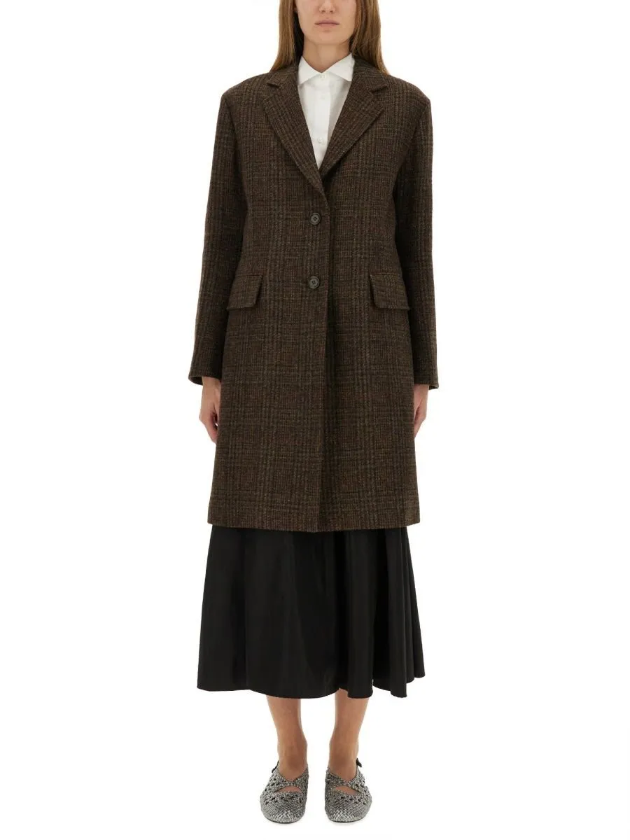 Single Breasted Long Coat