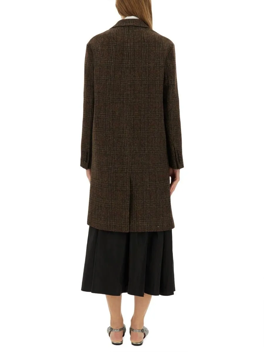 Single Breasted Long Coat