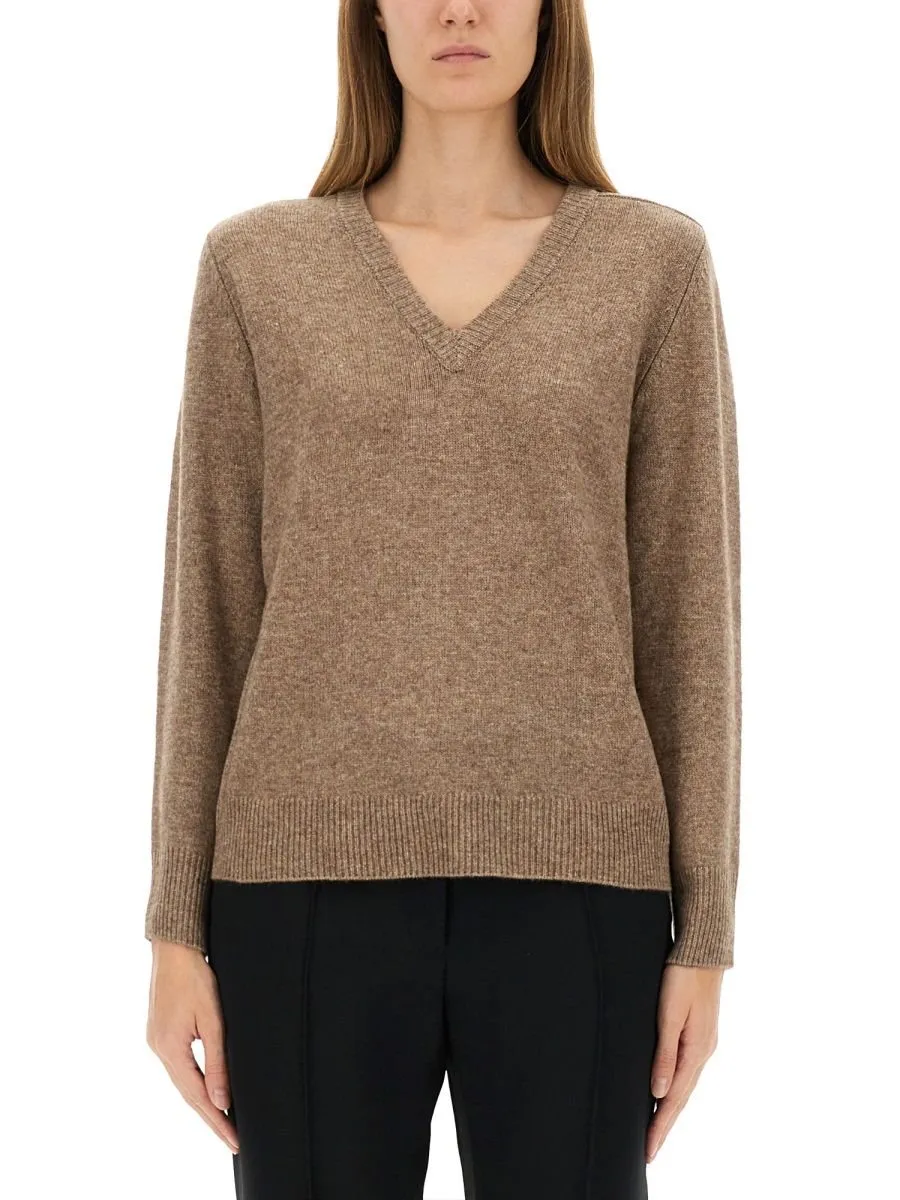 V-Neck Long Sleeved Jumper
