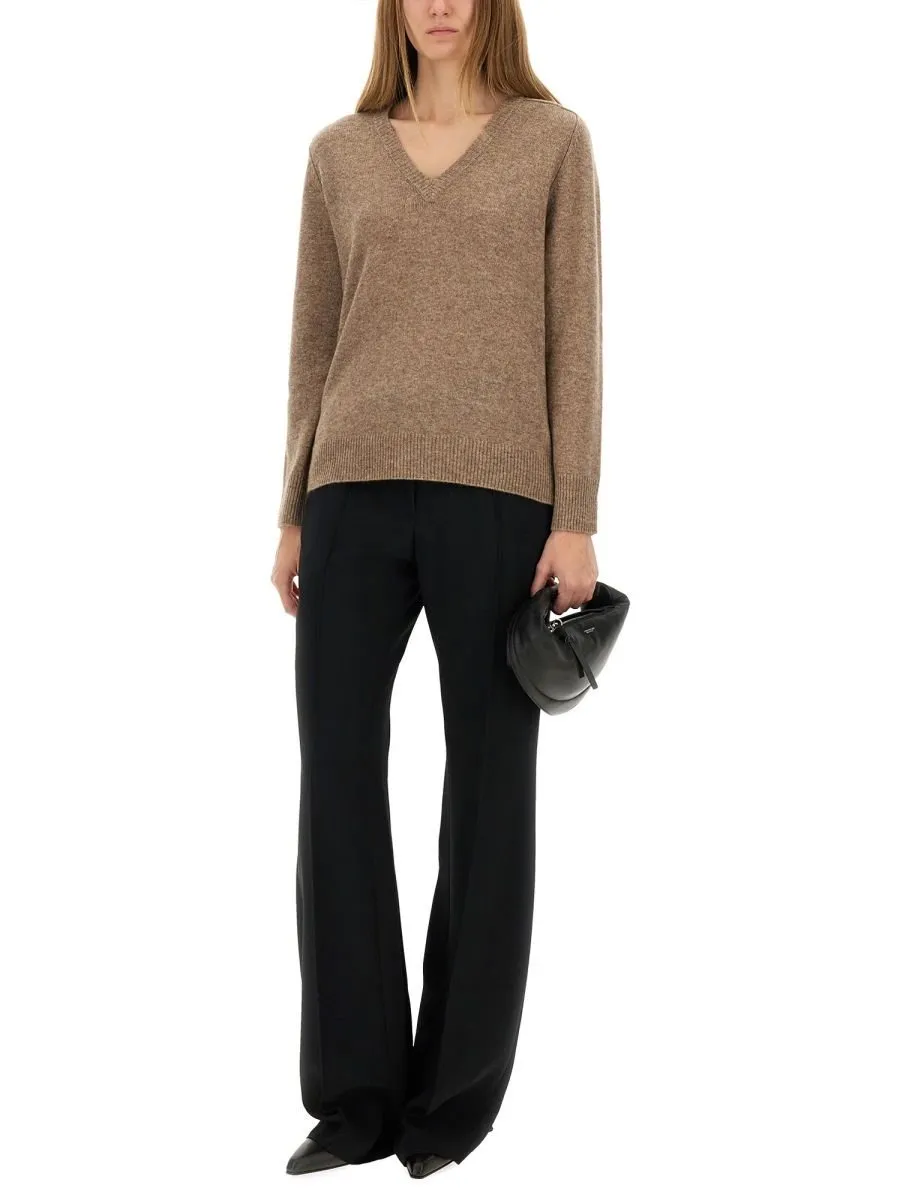 V-Neck Long Sleeved Jumper