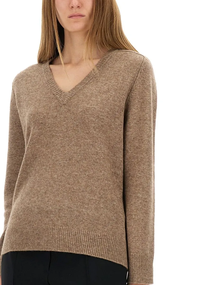 V-Neck Long Sleeved Jumper