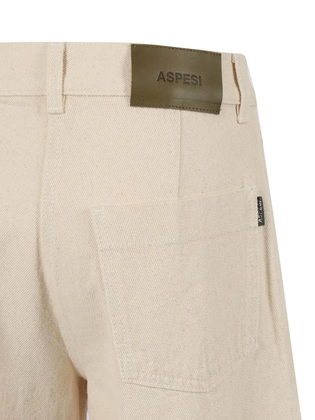 Logo Patch Wide Leg Jeans