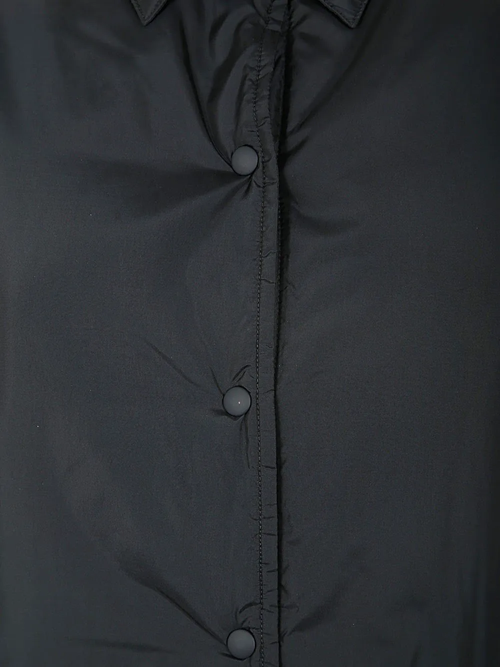 Press-Stud Sleeveless Padded Gilet