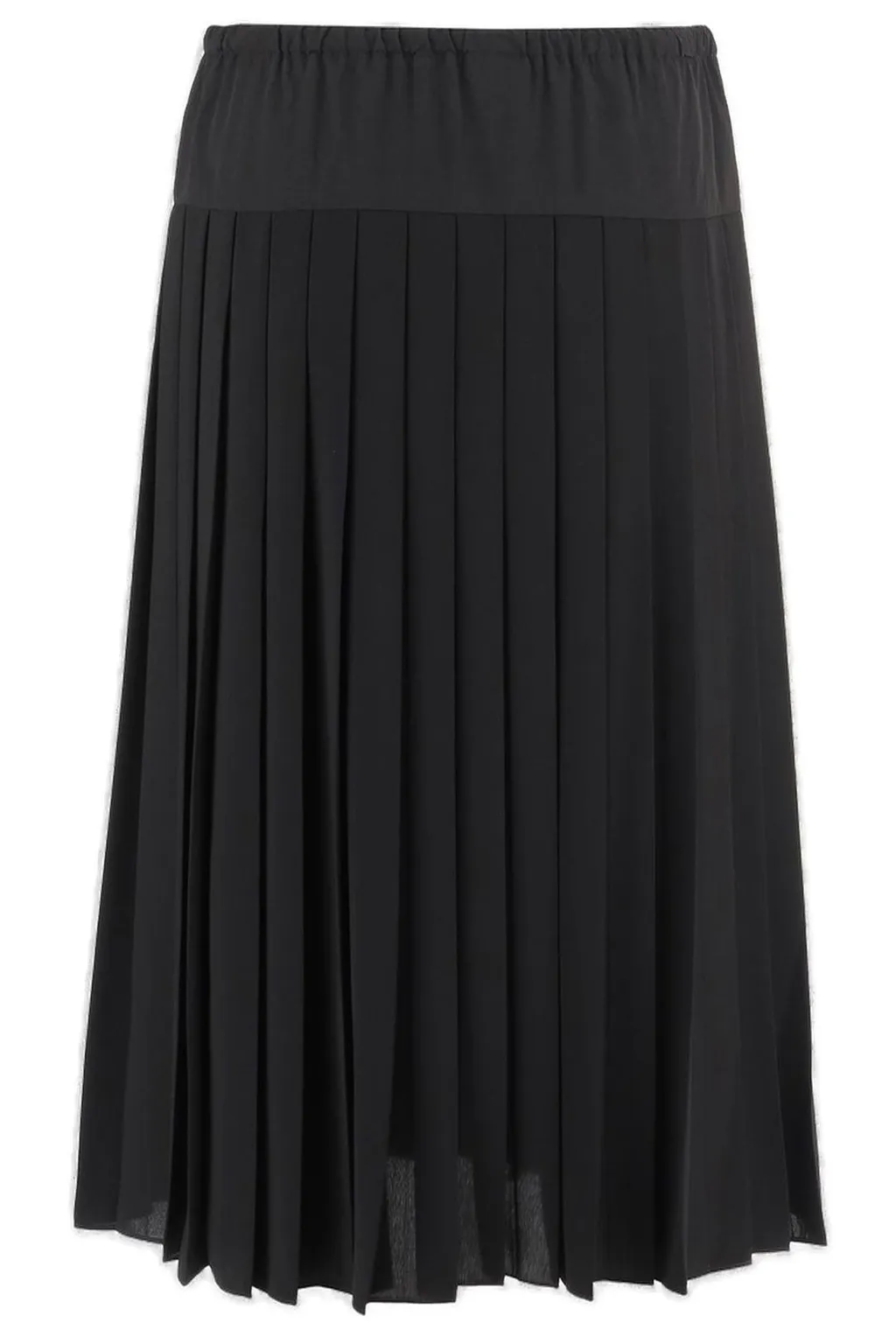 Pleated Midi Skirt