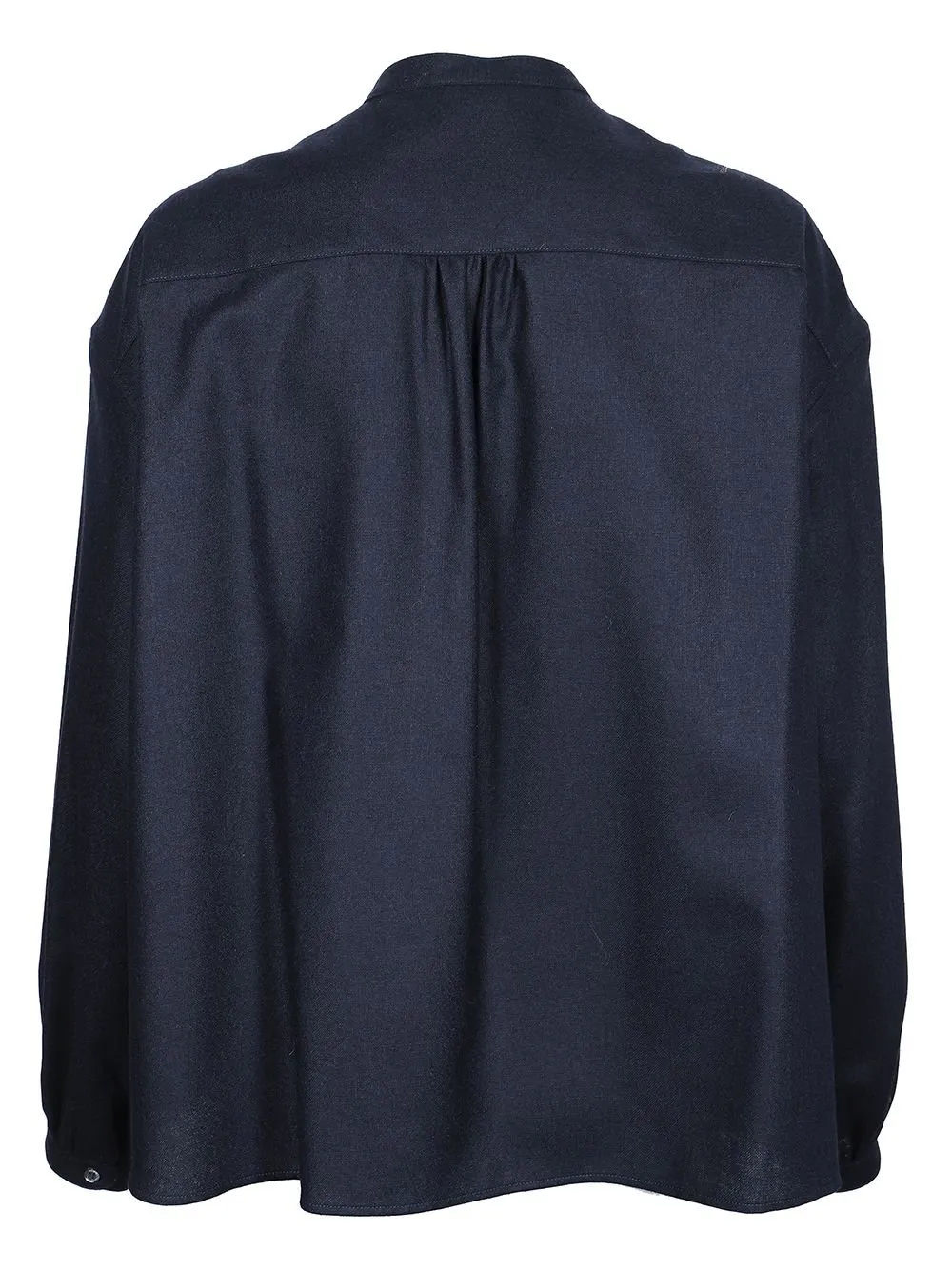 Pocketed Button-Up Top