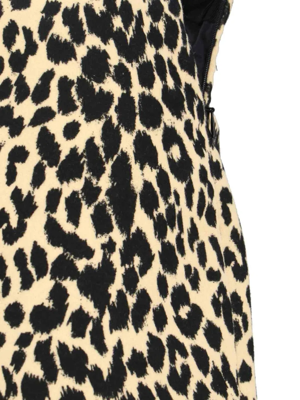 Leopard-Printed Midi Skirt