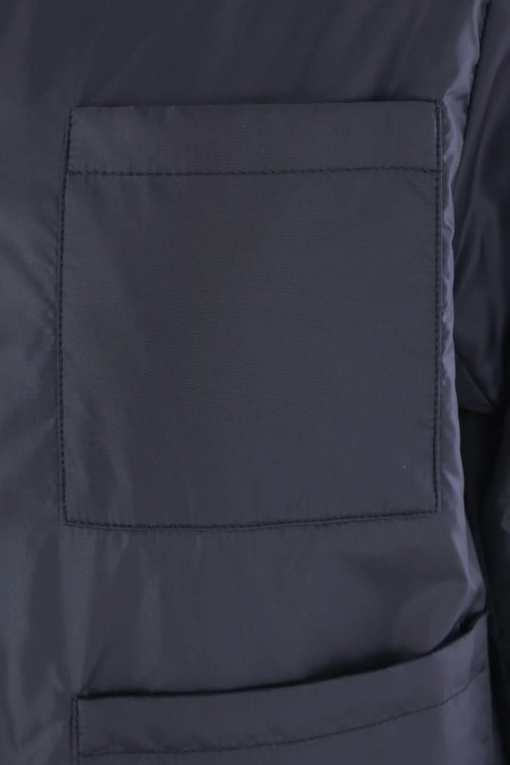 Patch-Pocket Button-Up Jacket