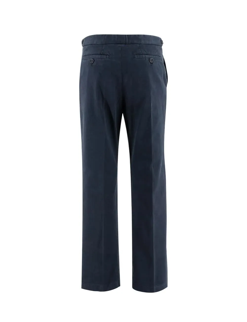 Garment Dyed Straight-Leg Pants