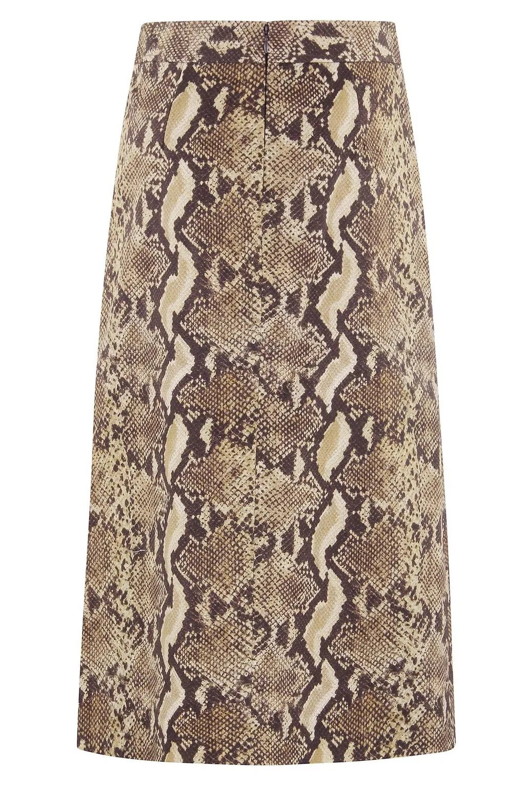Printed A-Line Skirt