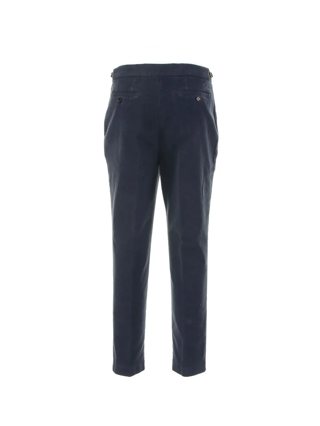Mid-Rise Straight-Leg Pants