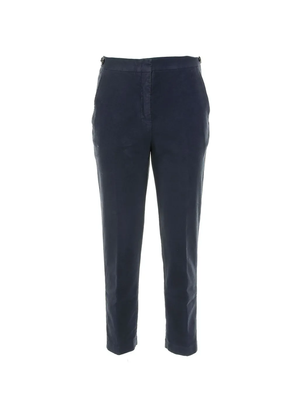 Mid-Rise Straight-Leg Pants