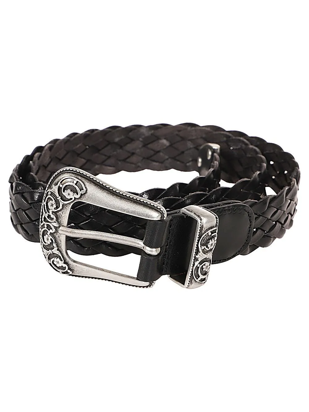 Braided Buckle Belt