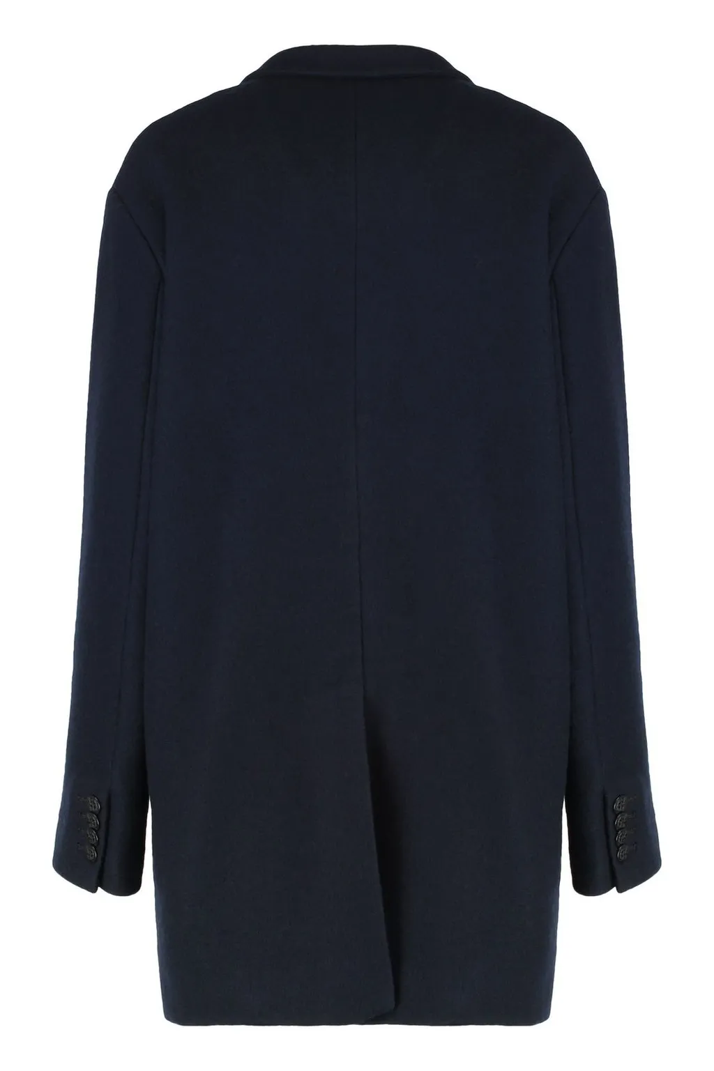 Double-Breasted Wool Coat