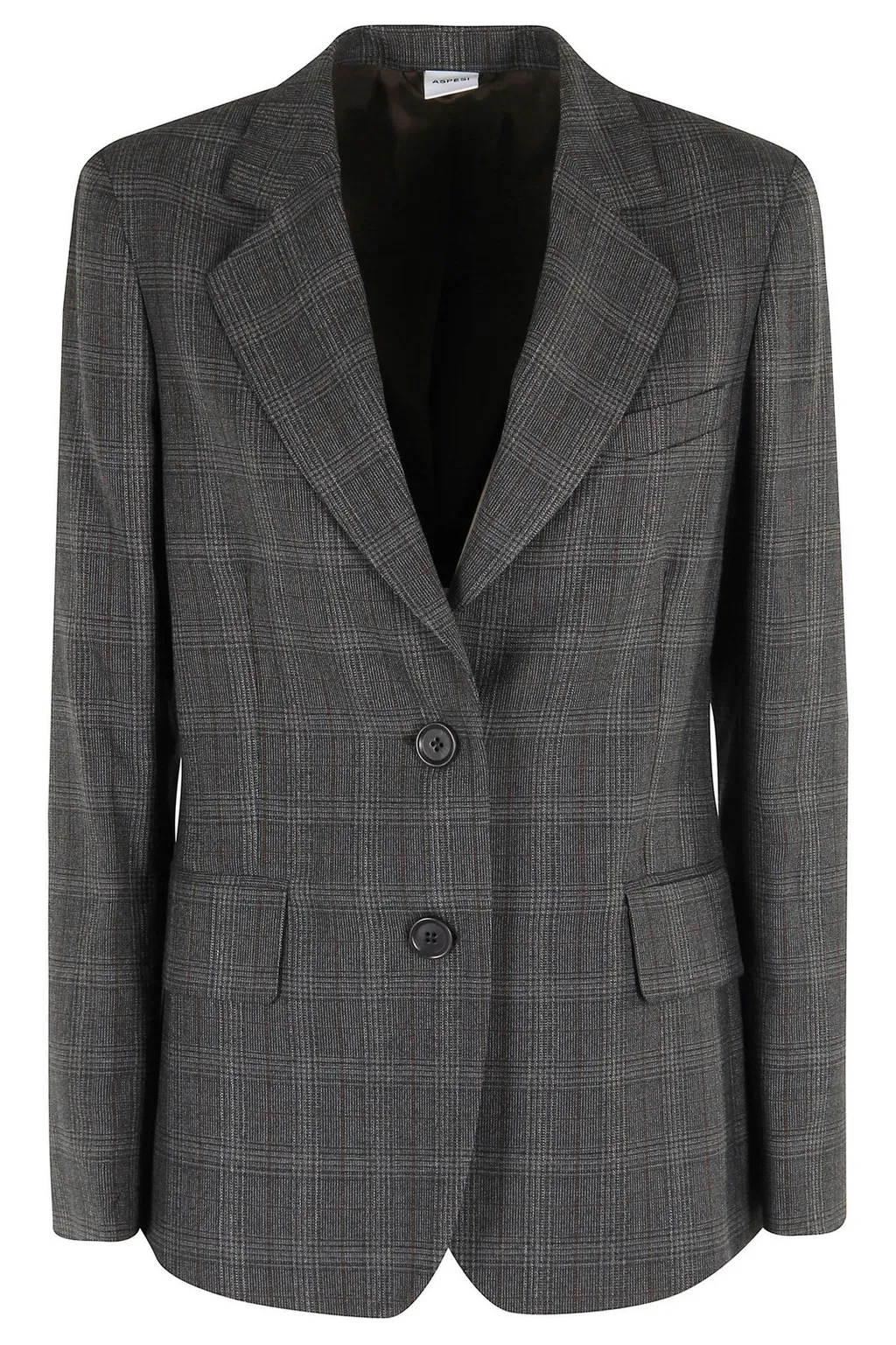 Check Wool Jacket