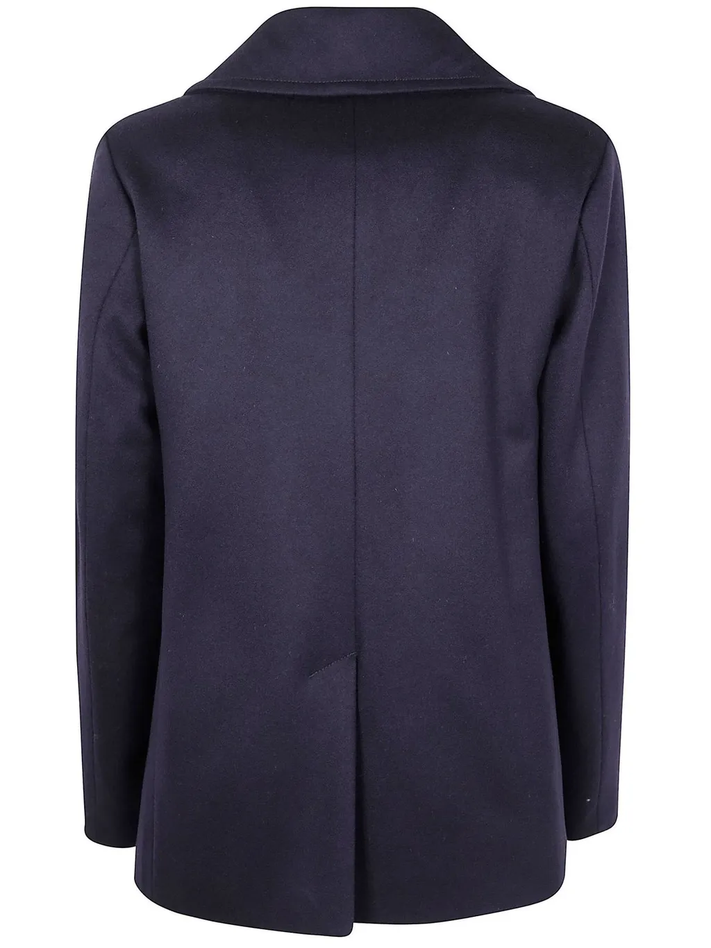 Long-Sleeved Double-Breasted Coat