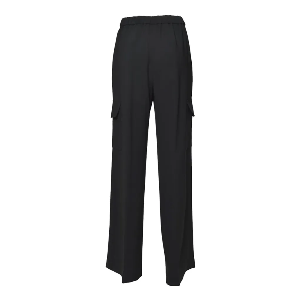 Elasticated Crepe Trousers