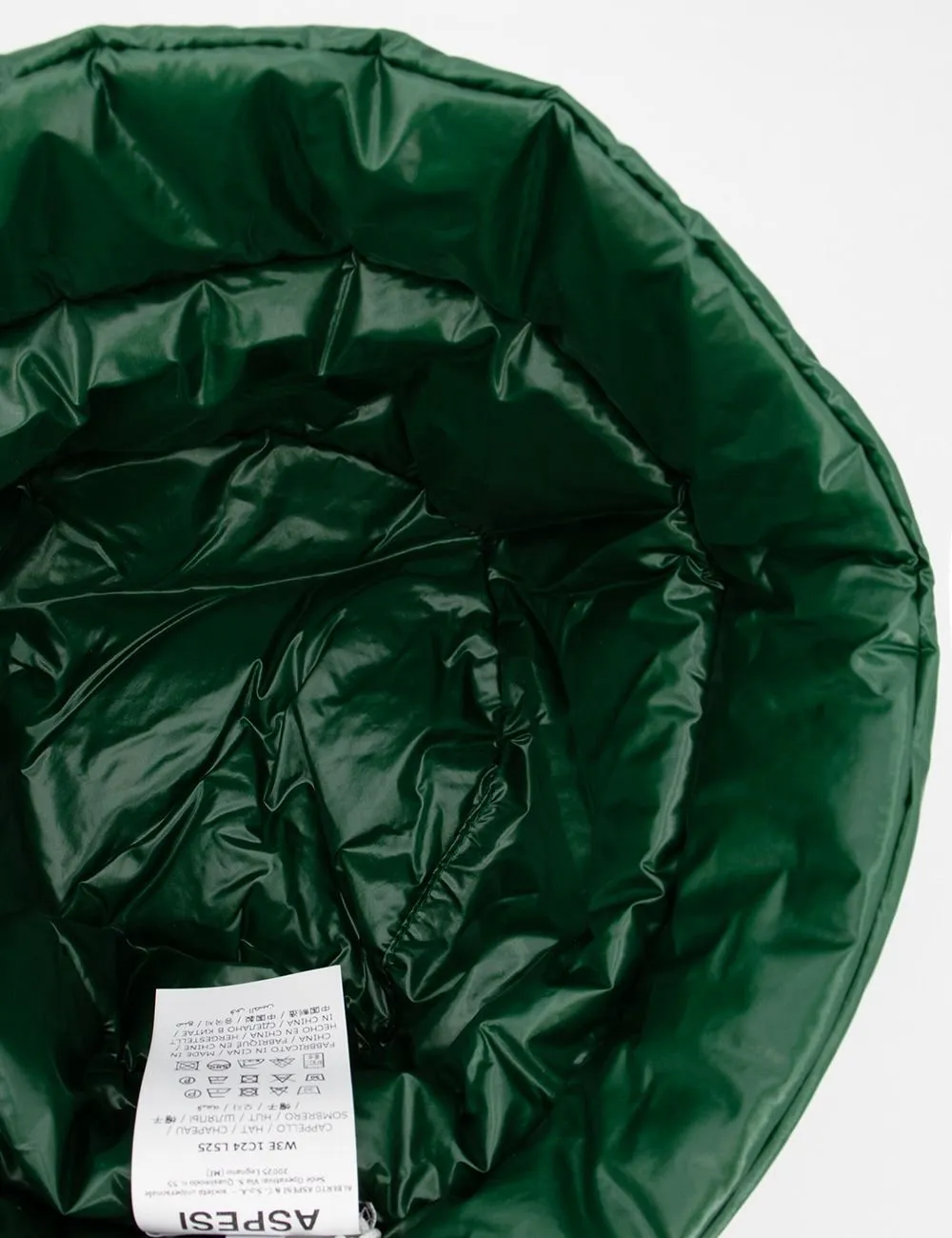 Logo Plaque Padded Bucket Hat