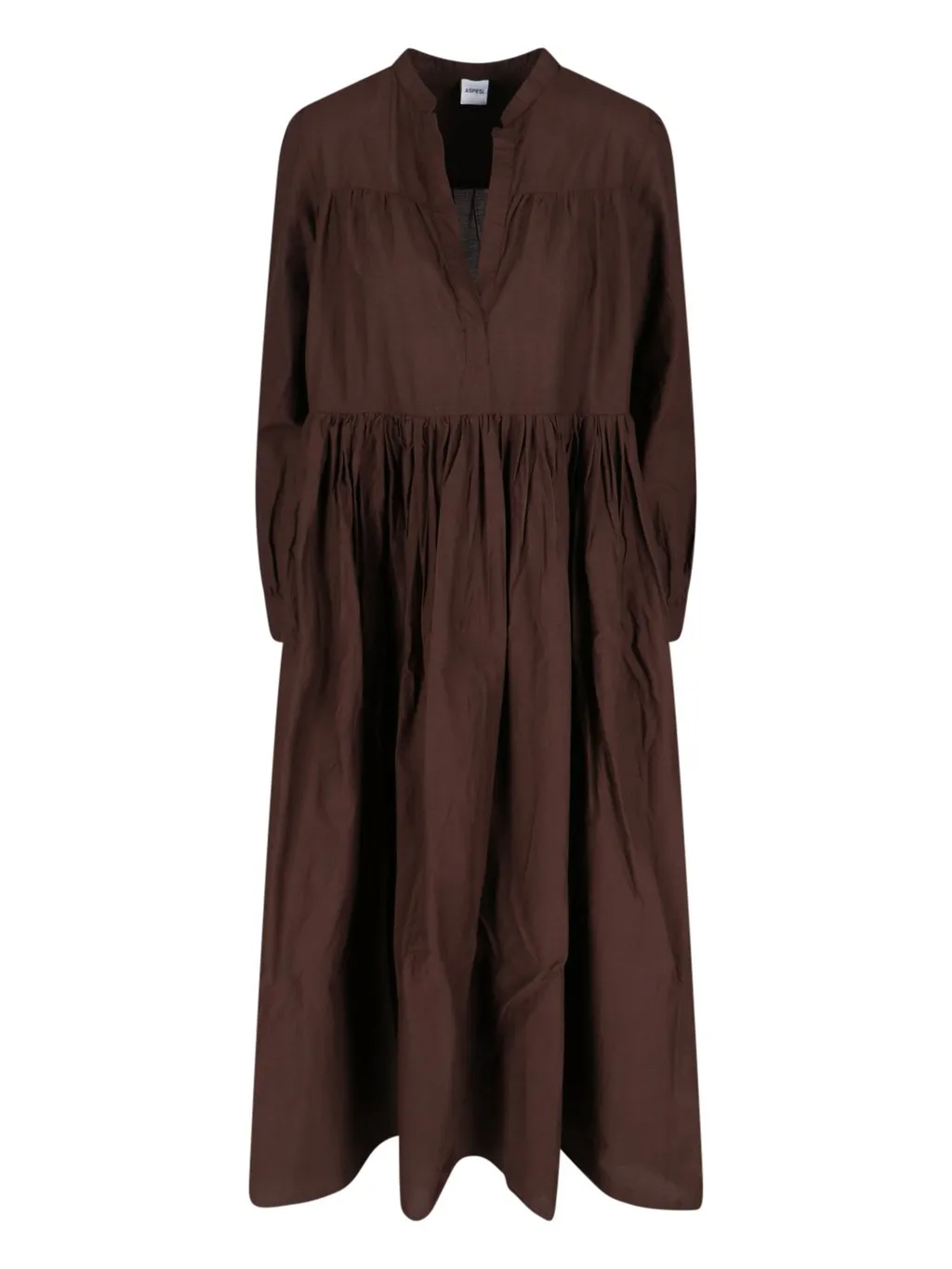 Gathered Midi Dress