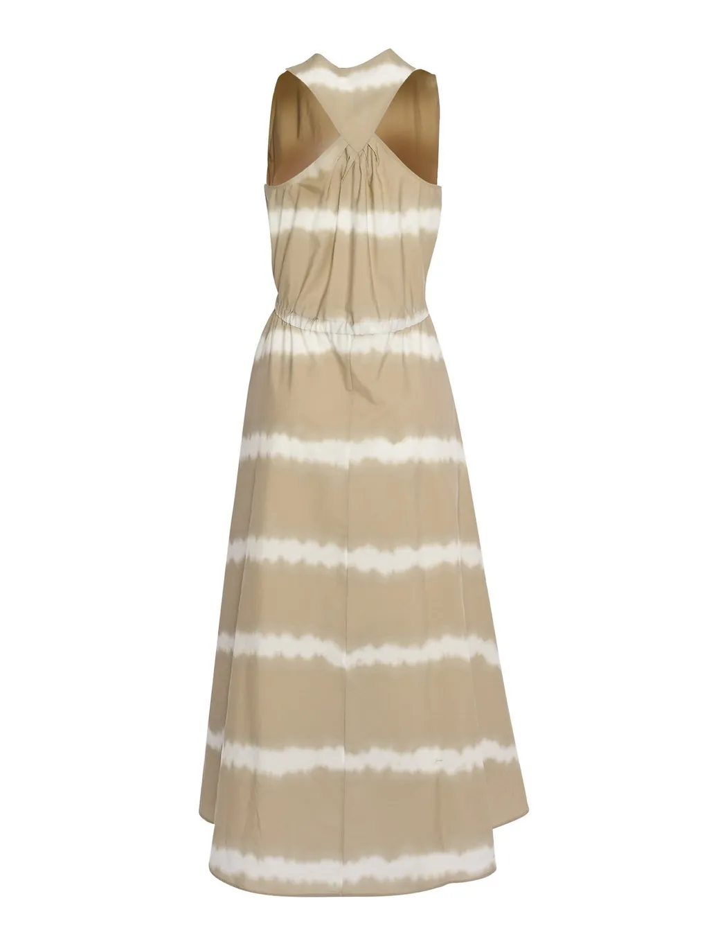 Tie-Dye Printed Poplin Dress