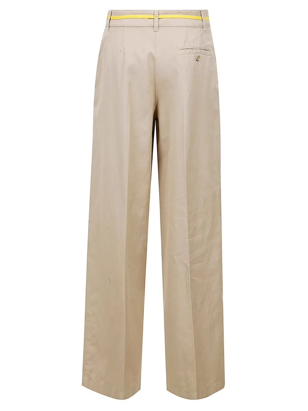 High-Waisted Wide-Leg Trousers