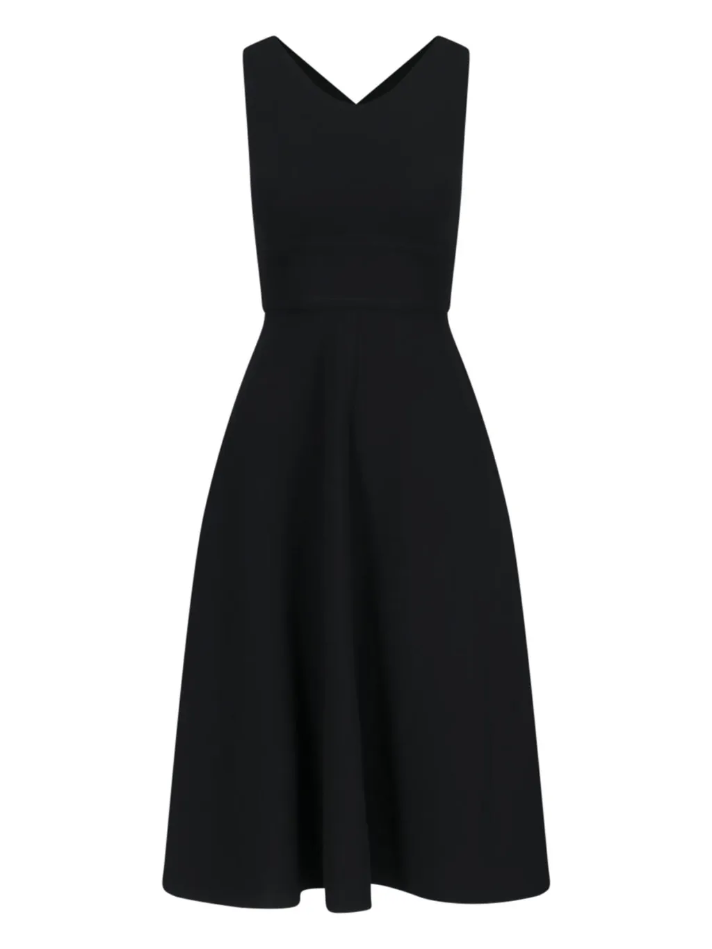 Long Crepe Cady Dress
